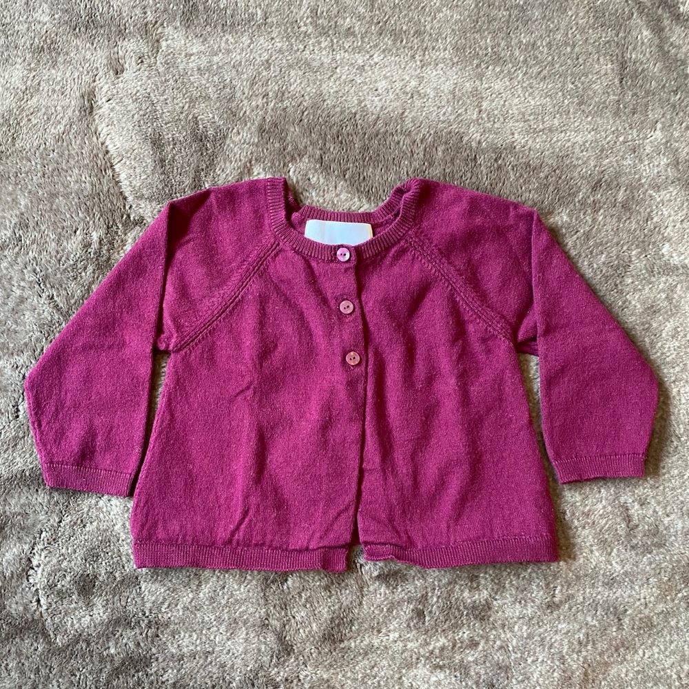 Maroon Cardigan